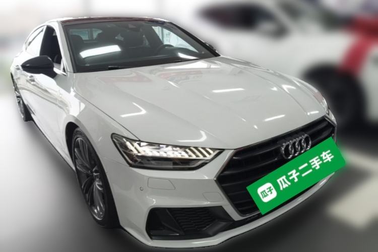Used Audi A7 2022 45 TFSI Prestige Edition Front Right 45 Deg