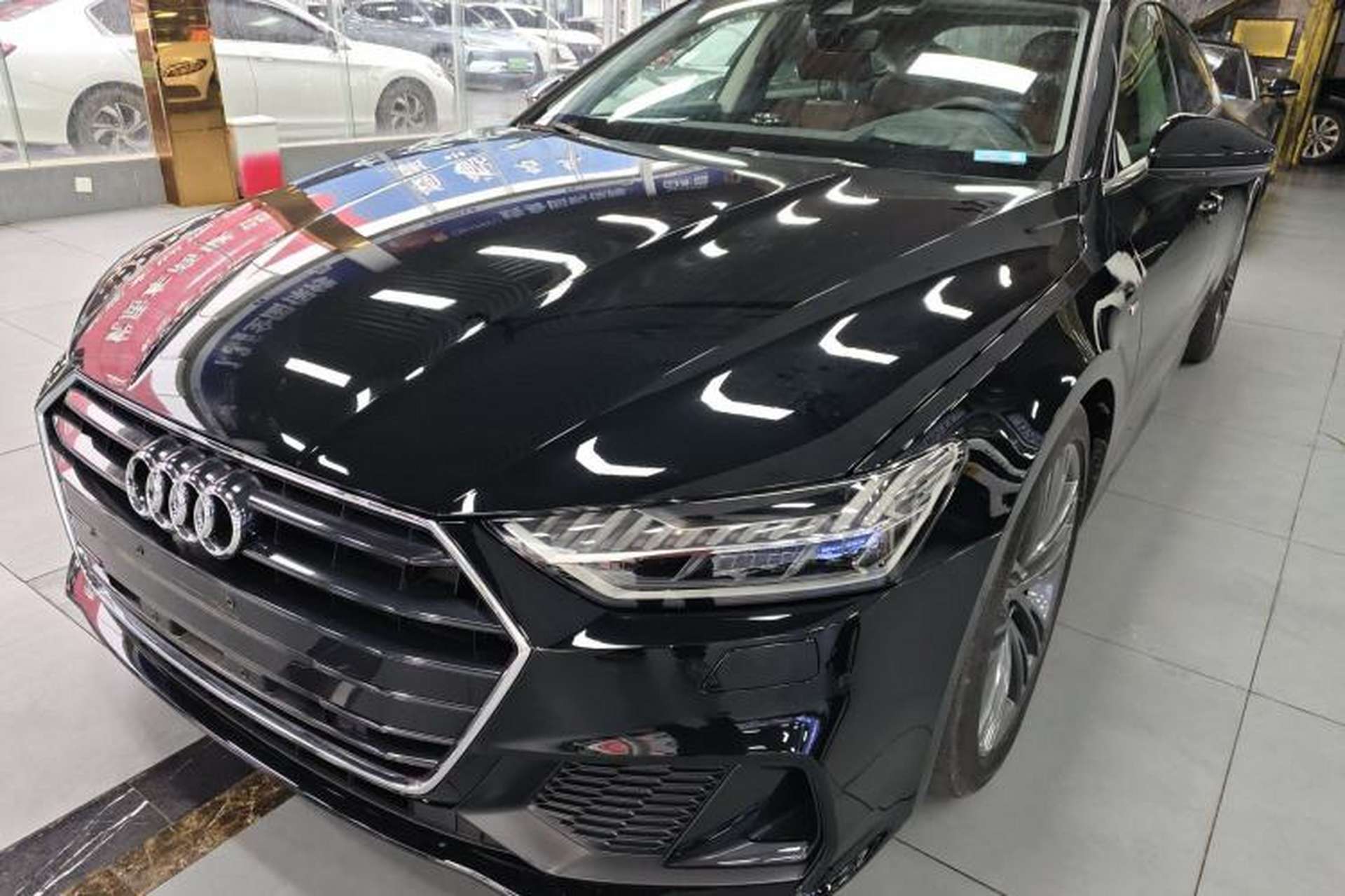 Used Audi A7 2023 45 TFSI Prestige Edition Front Left 45 Deg
