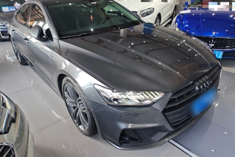 Used Audi A7 2023 45 TFSI Prestige Edition Front Right 45 Deg