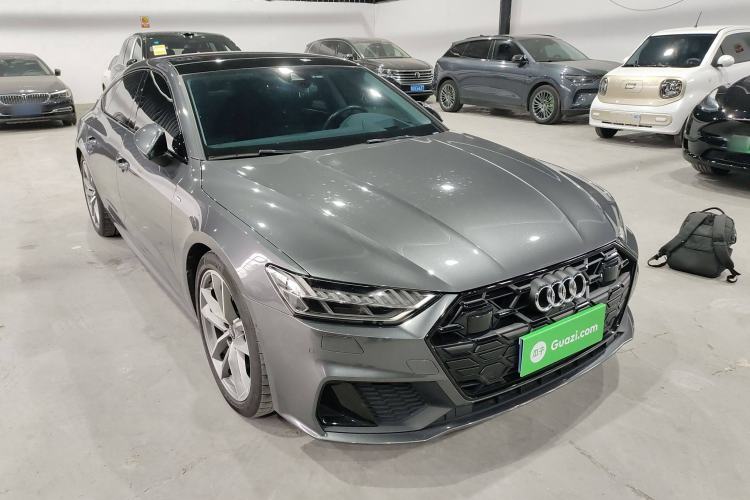 Used Audi A7 2023 45 TFSI Prestige Edition Front Right 45 Deg