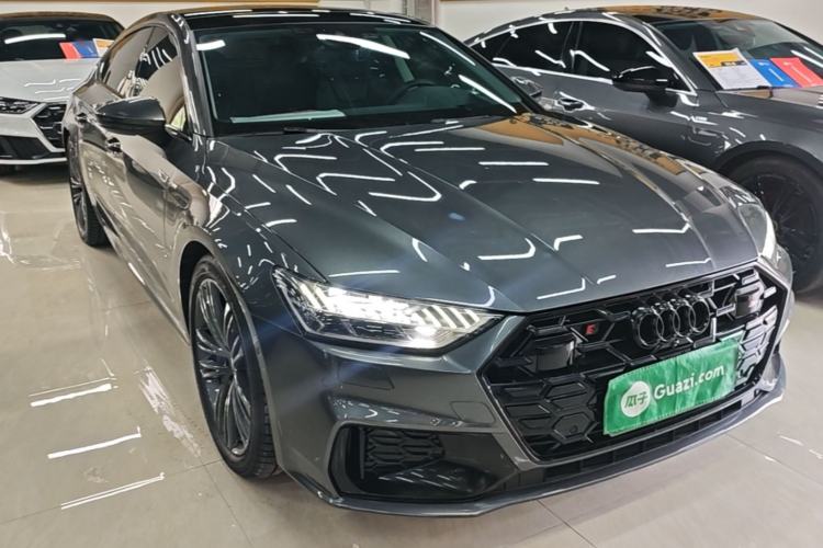 Used Audi A7 2023 45 TFSI Prestige Edition Front Right 45 Deg
