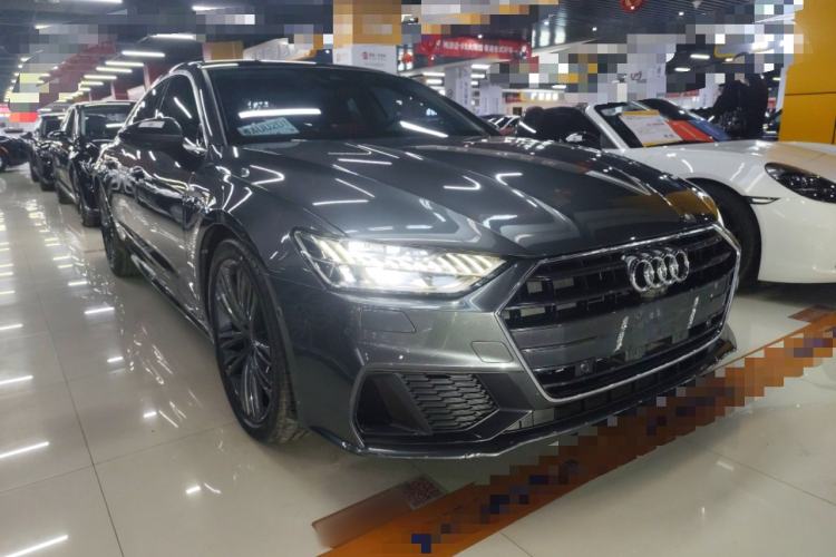 Used Audi A7 2023 45 TFSI Prestige Edition Front Right 45 Deg