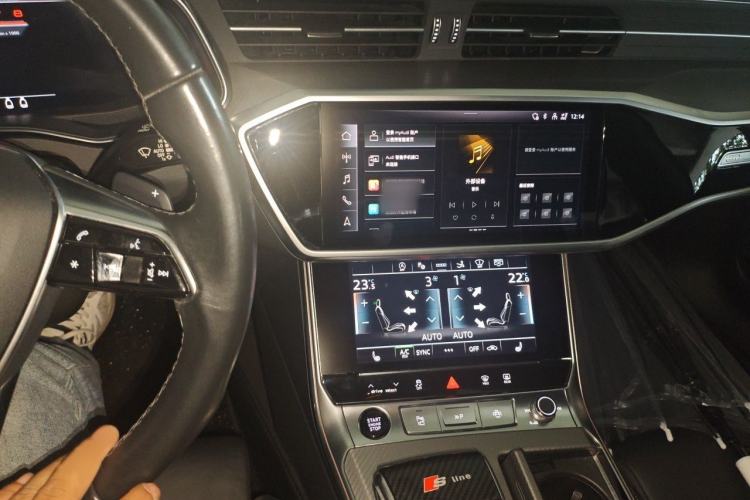Used Audi A7 2023 45 TFSI Prestige Edition Audio And AC Panel