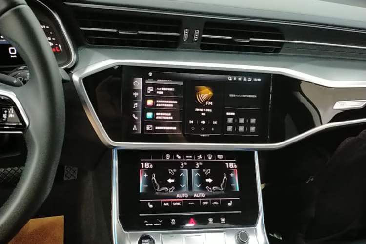 Used Audi A7 2023 45 TFSI Prestige Edition Audio And AC Panel