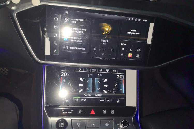 Used Audi A7 2023 45 TFSI Prestige Edition Audio And AC Panel