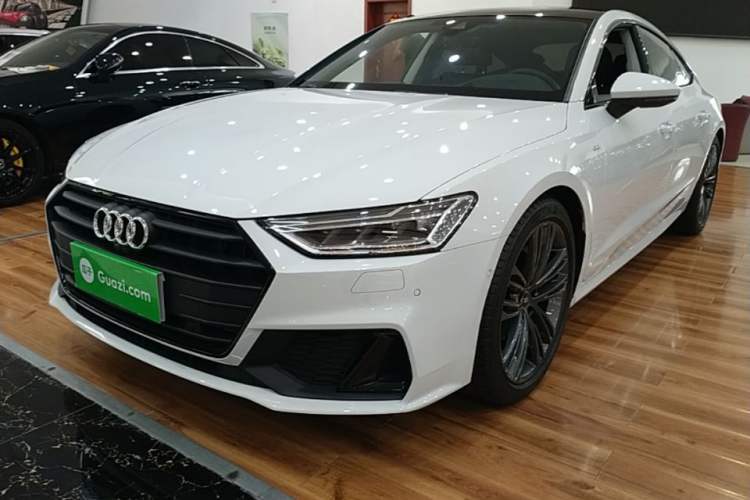 Used Audi A7 2023 45 TFSI Prestige Edition Guazi used car, China used car export, Used car for sale, Used Audi cars, Cheapest cars for sale