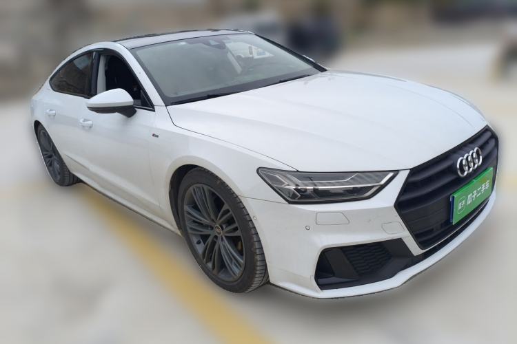 Used Audi A7 2023 45 TFSI Prestige Edition Front Right 45 Deg