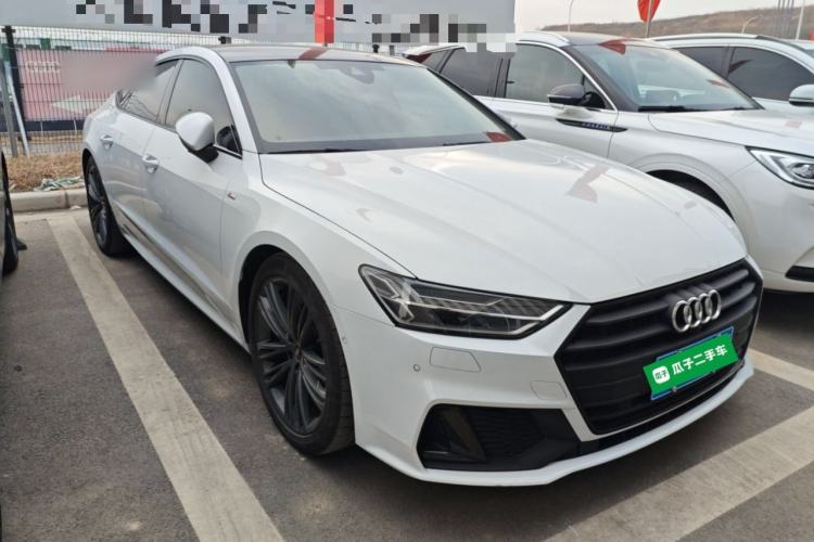 Used Audi A7 2023 45 TFSI Prestige Edition Front Right 45 Deg