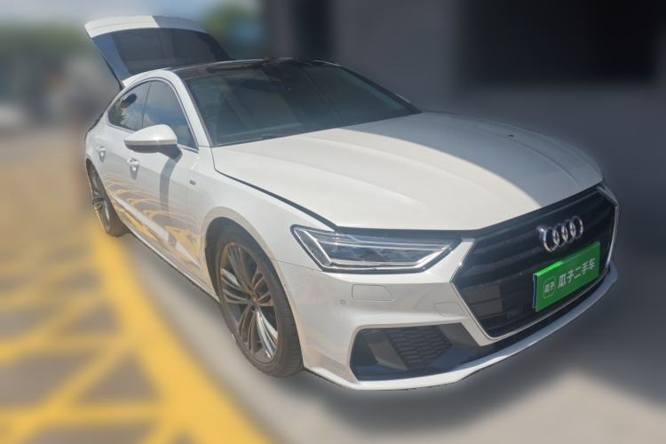 Used Audi A7 2023 45 TFSI Prestige Edition Front Right 45 Deg