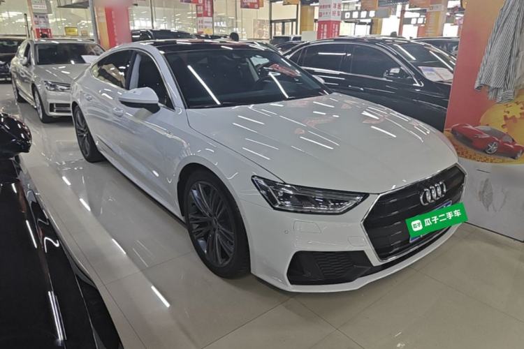 Used Audi A7 2023 45 TFSI Prestige Edition Front Right 45 Deg