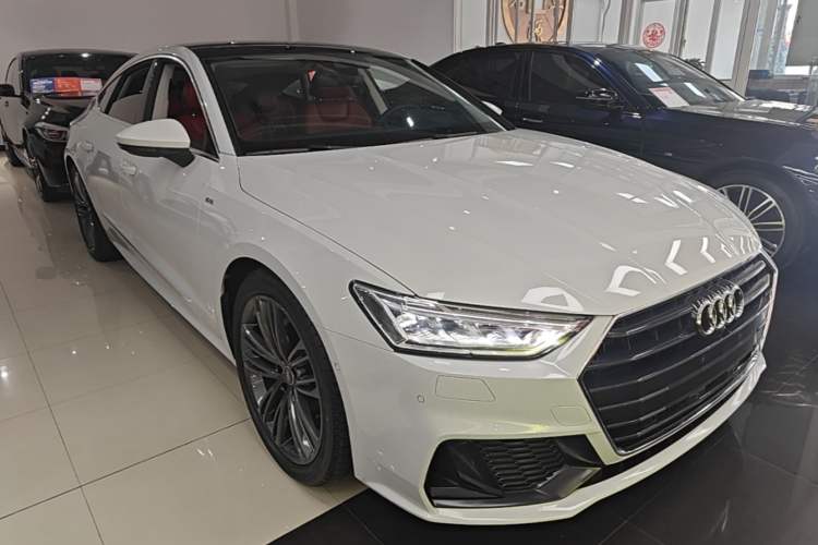 Used Audi A7 2023 45 TFSI Prestige Edition Front Right 45 Deg