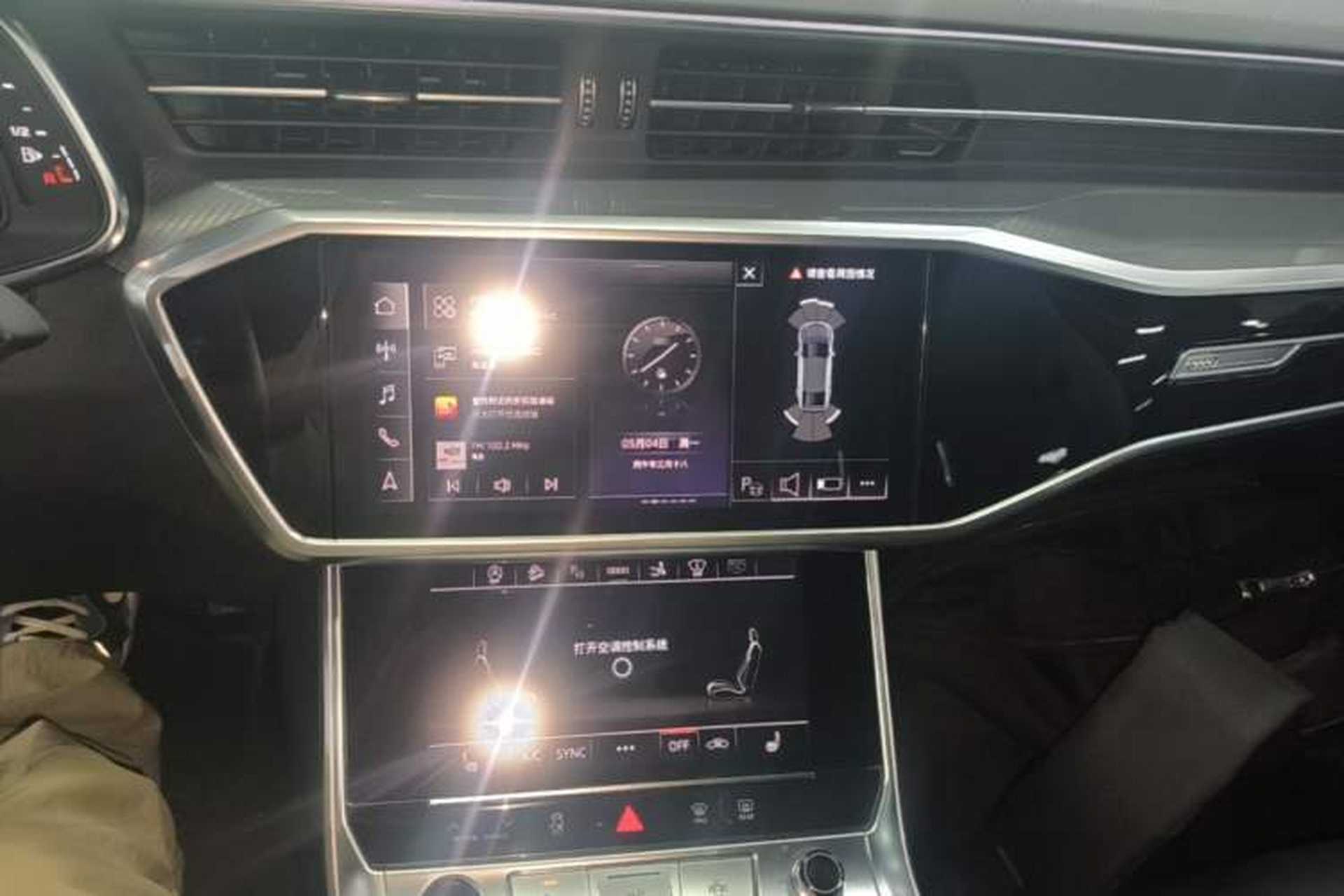 Used Audi A7 2024 45 TFSI Prestige Edition Audio And AC Panel