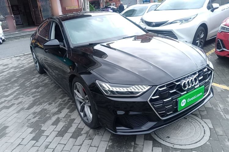 Used Audi A7 2024 45 TFSI Prestige Edition Front Right 45 Deg