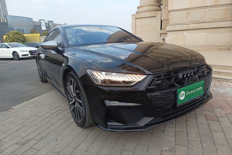Used Audi A7 2024 45 TFSI Prestige Edition Front Right 45 Deg