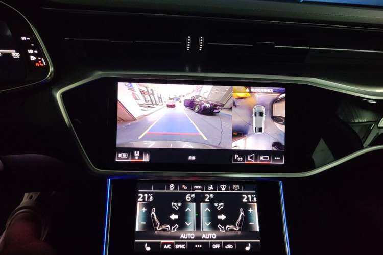 Used Audi A7 2024 45 TFSI Prestige Edition Audio And AC Panel