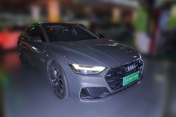 Used Audi A7 2024 45 TFSI Prestige Edition Front Right 45 Deg