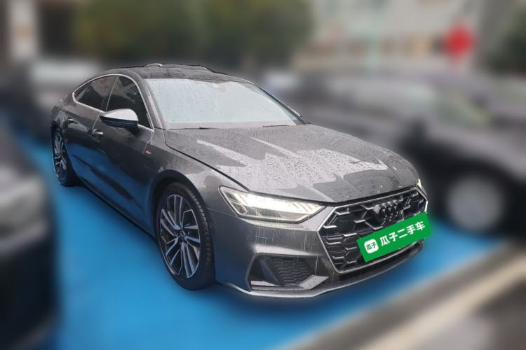 Used Audi A7 2024 45 TFSI Prestige Edition Front Right 45 Deg