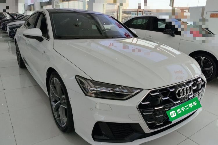 Used Audi A7 2024 45 TFSI Prestige Edition Front Right 45 Deg