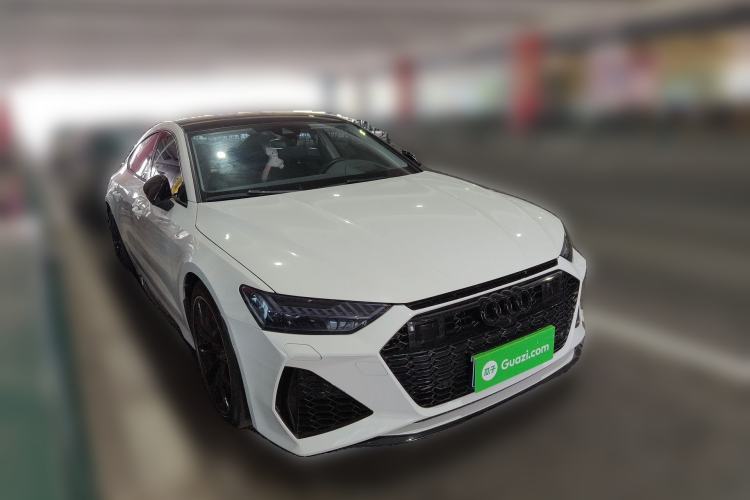 Used Audi A7 2024 45 TFSI Prestige Edition Front Right 45 Deg