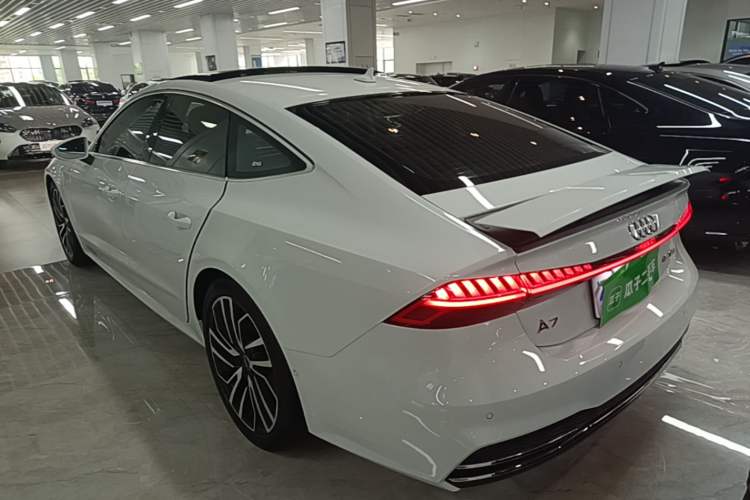 Used Audi A7 2024 45 TFSI Prestige Edition Rear Left 45 Deg