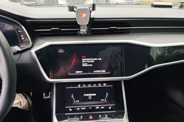 Used Audi A7 2024 55 TFSI quattro Prestige Edition Audio And AC Panel