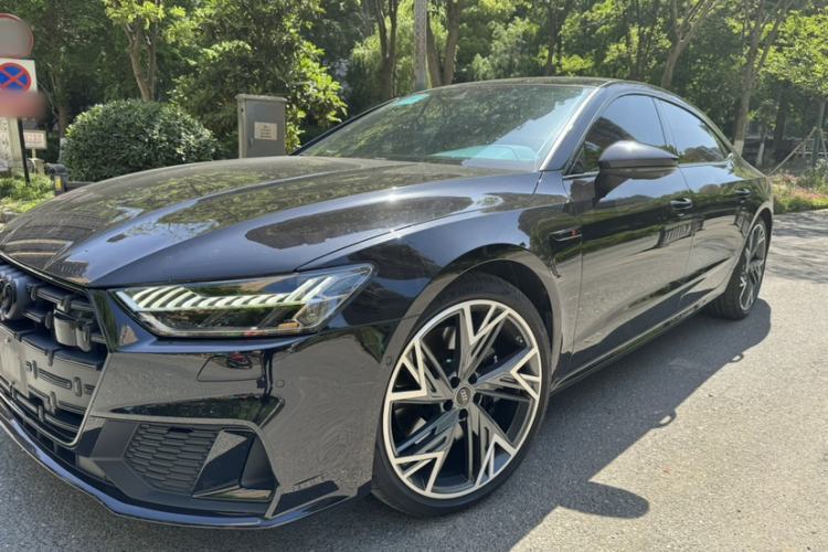Used Audi A7L 2022 45 TFSI quattro S-line Wind Rider Guazi used car, China used car export, Used car for sale, Used cars, Cheapest cars for sale