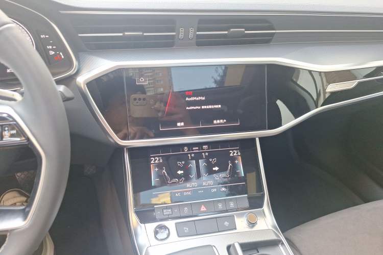 Used Audi A7L 2022 45 TFSI S-line Dream-Building Edition Audio And AC Panel