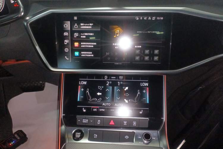 Used Audi A7L 2022 45 TFSI S-line Dream-Building Edition Audio And AC Panel