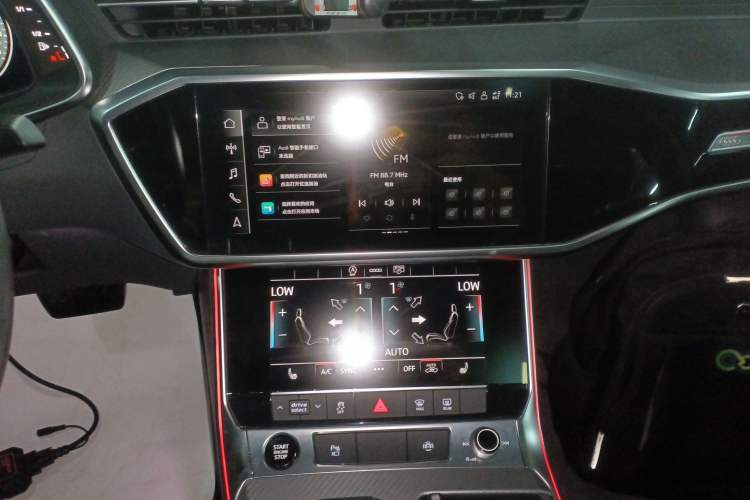 Used Audi A7L 2022 45 TFSI S-line Dream-Building Edition Audio And AC Panel