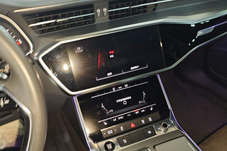 Used Audi A7L 2022 45 TFSI S-line Dream-Building Edition Audio And AC Panel