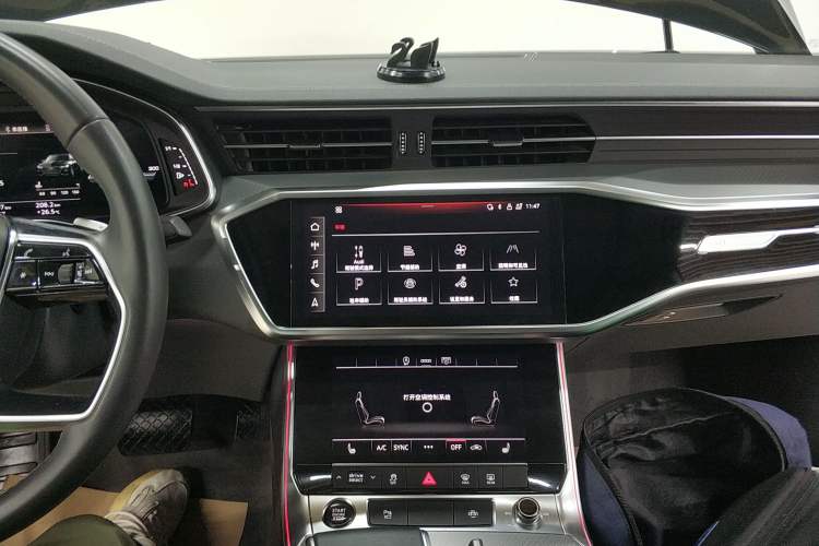 Used Audi A7L 2022 45 TFSI S-line Dream-Building Edition Audio And AC Panel