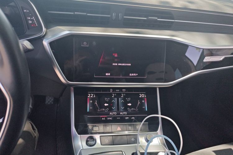 Used Audi A7L 2022 45 TFSI S-line Dream-Building Edition Audio And AC Panel