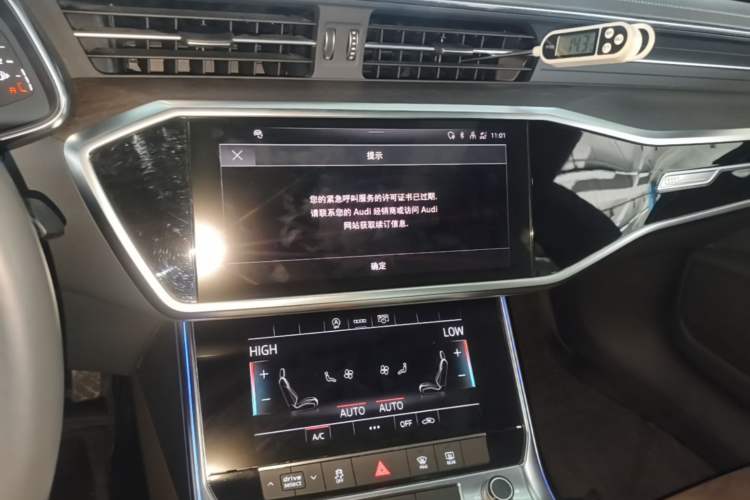 Used Audi A7L 2022 45 TFSI S-line Dream-Building Crystal Flow Package Audio And AC Panel