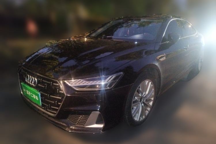 Used Audi A7L 2022 45 TFSI S-line Dream-Building Edition Guazi used car, China used car export, Used car for sale, Used cars, Cheapest cars for sale