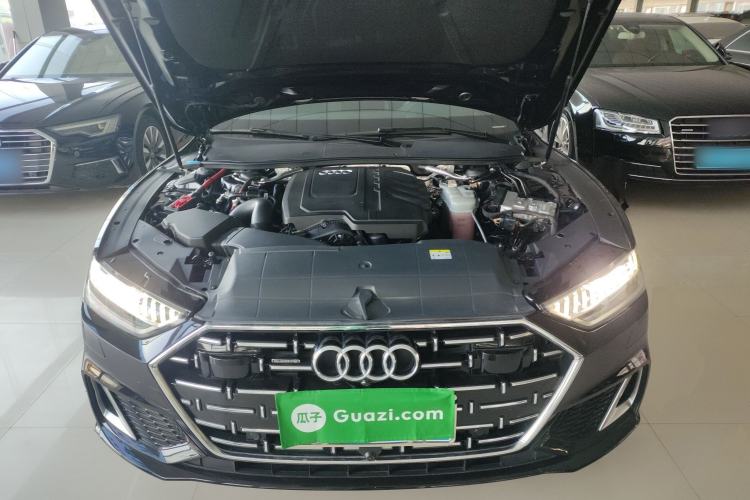 Used Audi A7L 2022 45 TFSI S-line Dream-Building Edition Engine Bay