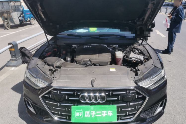 Used Audi A7L 2022 45 TFSI S-line Dream-Building Edition Engine Bay