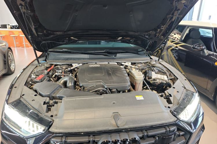 Used Audi A7L 2022 45 TFSI quattro S-line Wind Rider Engine Bay
