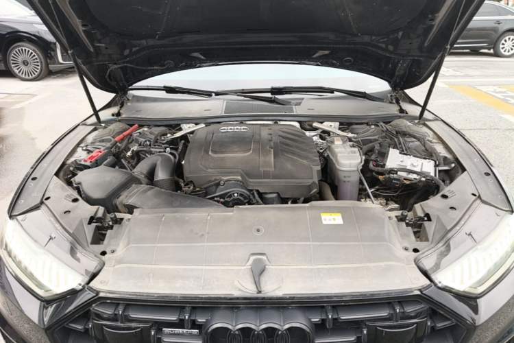 Used Audi A7L 2022 45 TFSI quattro S-line Wind Rider Engine Bay