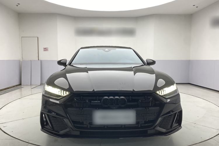 Used Audi A7L 2022 45 TFSI quattro S-line Black Warrior Edition Exterior 1