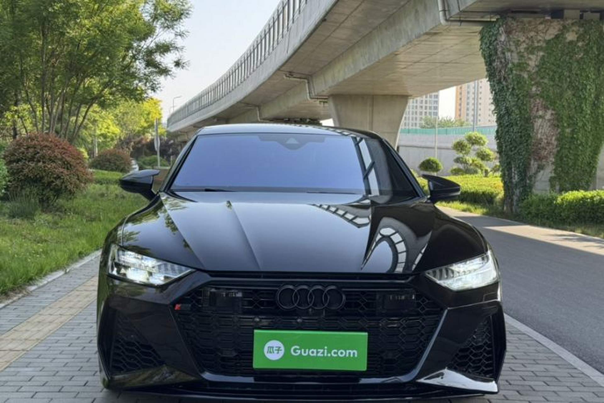 Used Audi A7L 2022 45 TFSI quattro S-line Black Warrior Edition Exterior 2