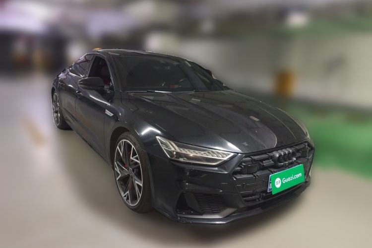Used Audi A7L 2022 45 TFSI quattro S-line Black Warrior Edition Exterior 2