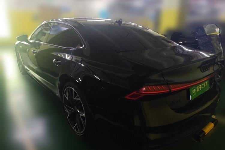 Used Audi A7L 2022 45 TFSI quattro S-line Black Warrior Edition Exterior 3