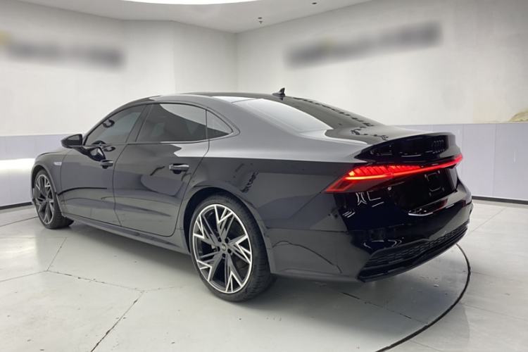 Used Audi A7L 2022 45 TFSI quattro S-line Black Warrior Edition Exterior 4