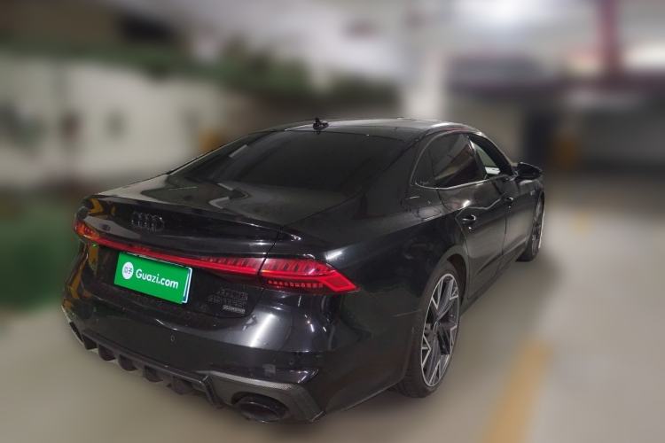Used Audi A7L 2022 45 TFSI quattro S-line Black Warrior Edition Exterior 5