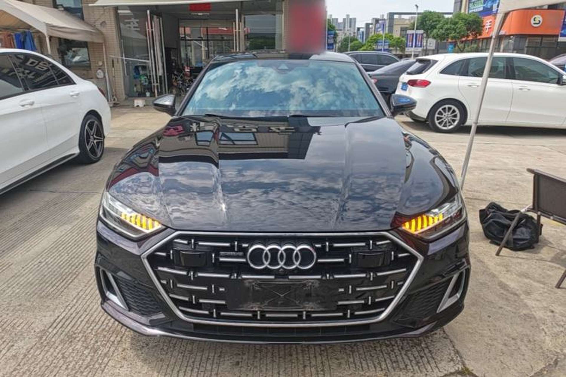 Used Audi A7L 2022 45 TFSI quattro S-line Visionary Crystal Package Front