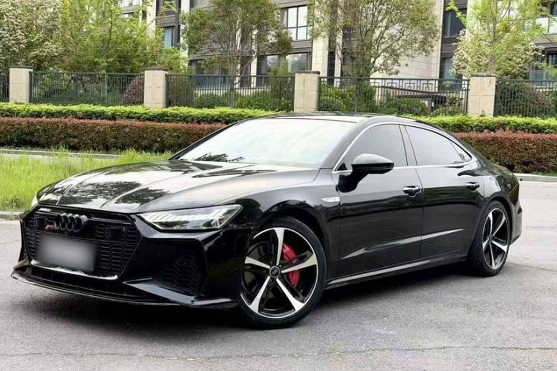 Used Audi A7L 2022 45 TFSI S-line Dream-Building Edition Front Left 45 Deg