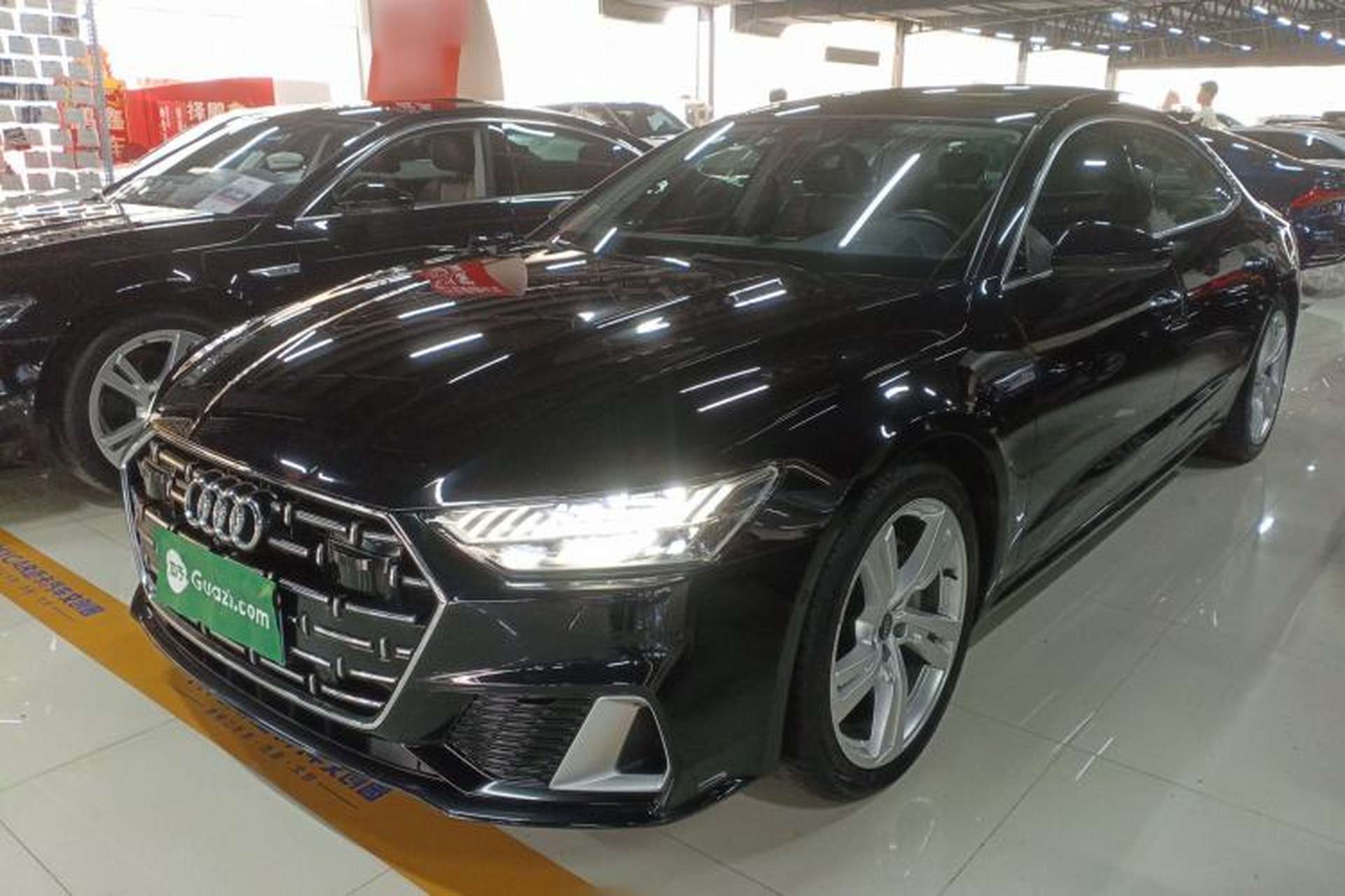 Used Audi A7L 2022 45 TFSI S-line Dream-Building Edition Front Left 45 Deg