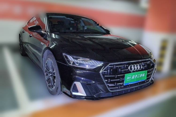 Used Audi A7L 2022 45 TFSI S-line Dream-Chasing Youth Edition Front Right 45 Deg