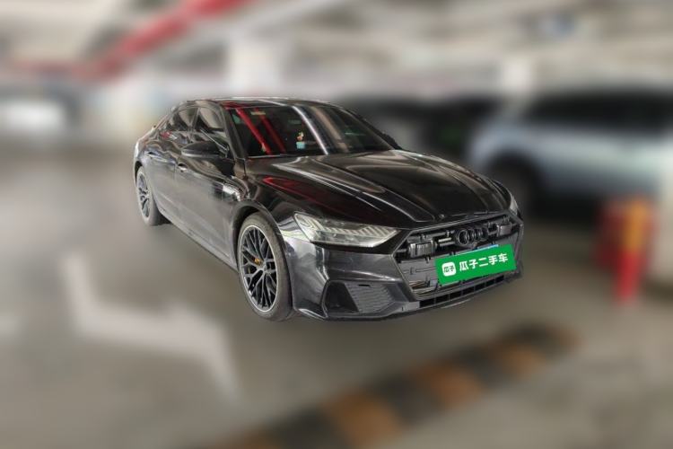 Used Audi A7L 2022 45 TFSI quattro S-line Wind Rider Front Right 45 Deg