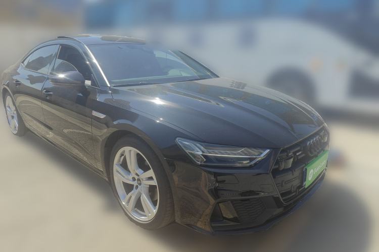 Used Audi A7L 2022 45 TFSI quattro S-line Wind Rider Front Right 45 Deg